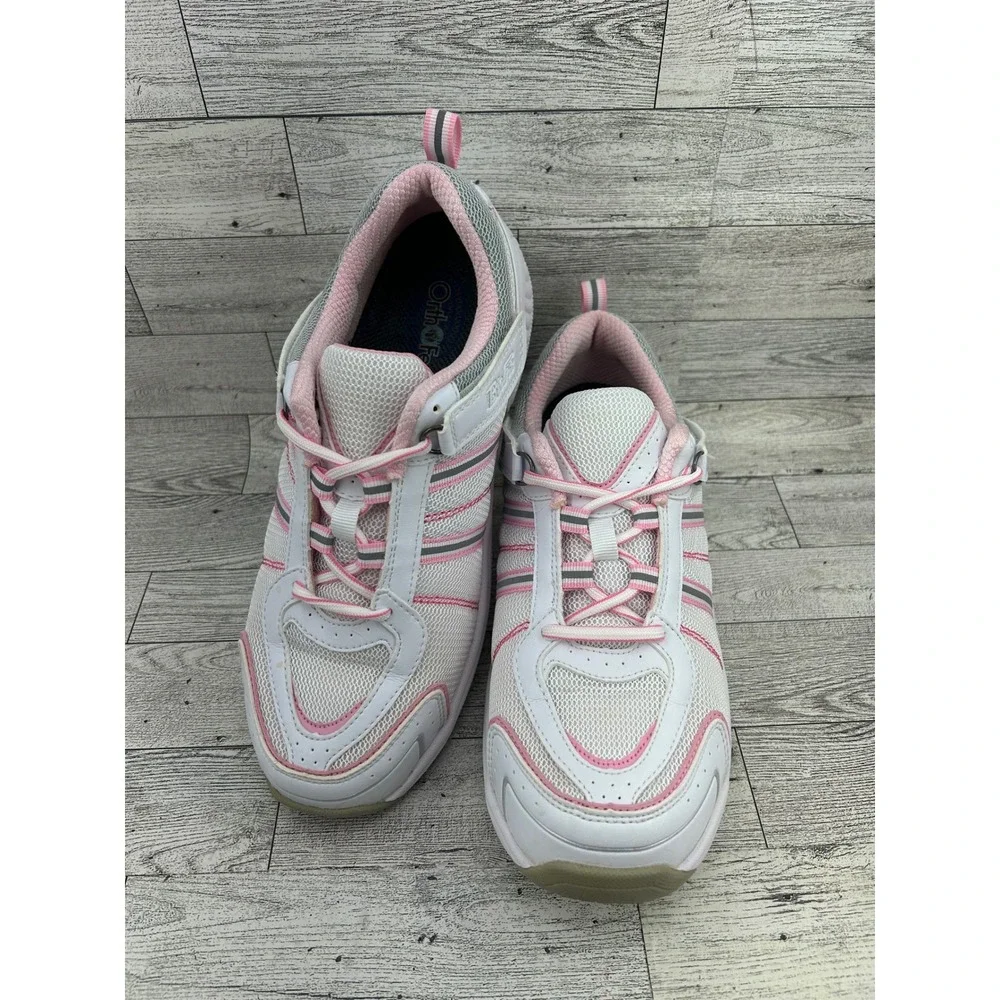 Biofit 916 Women's Athletic Shoes White Pink Gray Comfort Size 10B‎